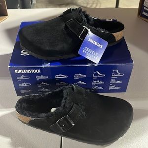 Birkenstock Boston Shearling Black